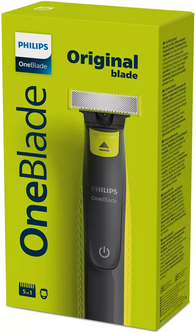 Philips OneBlade ჰიბრიდული საპარსი, სახის QP2721/20 